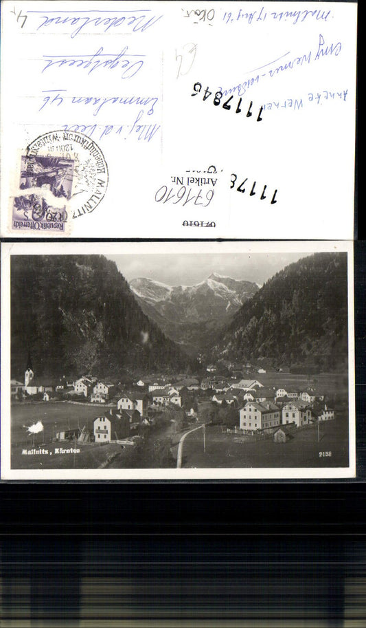 671610,Foto Ak Mallnitz Ansicht