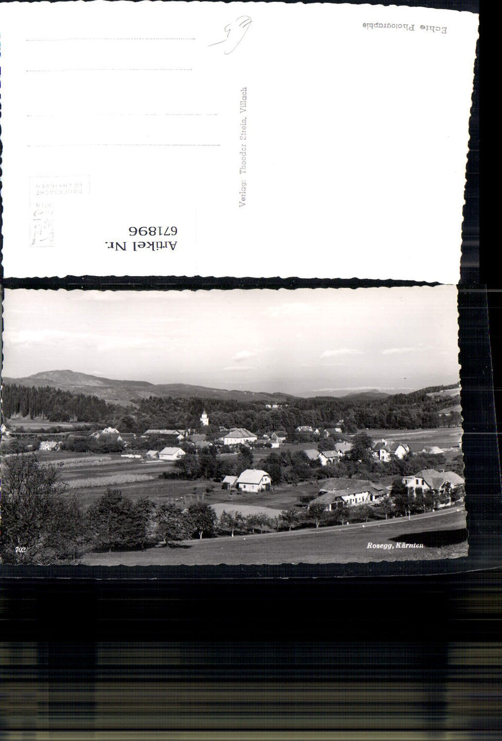 671896,Foto Ak Rosegg Ansicht