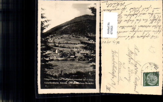 671953,Foto Ak Bad Kleinkirchheim Ansicht