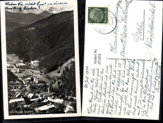 671955,Foto Ak Eisenkappel Ansicht
