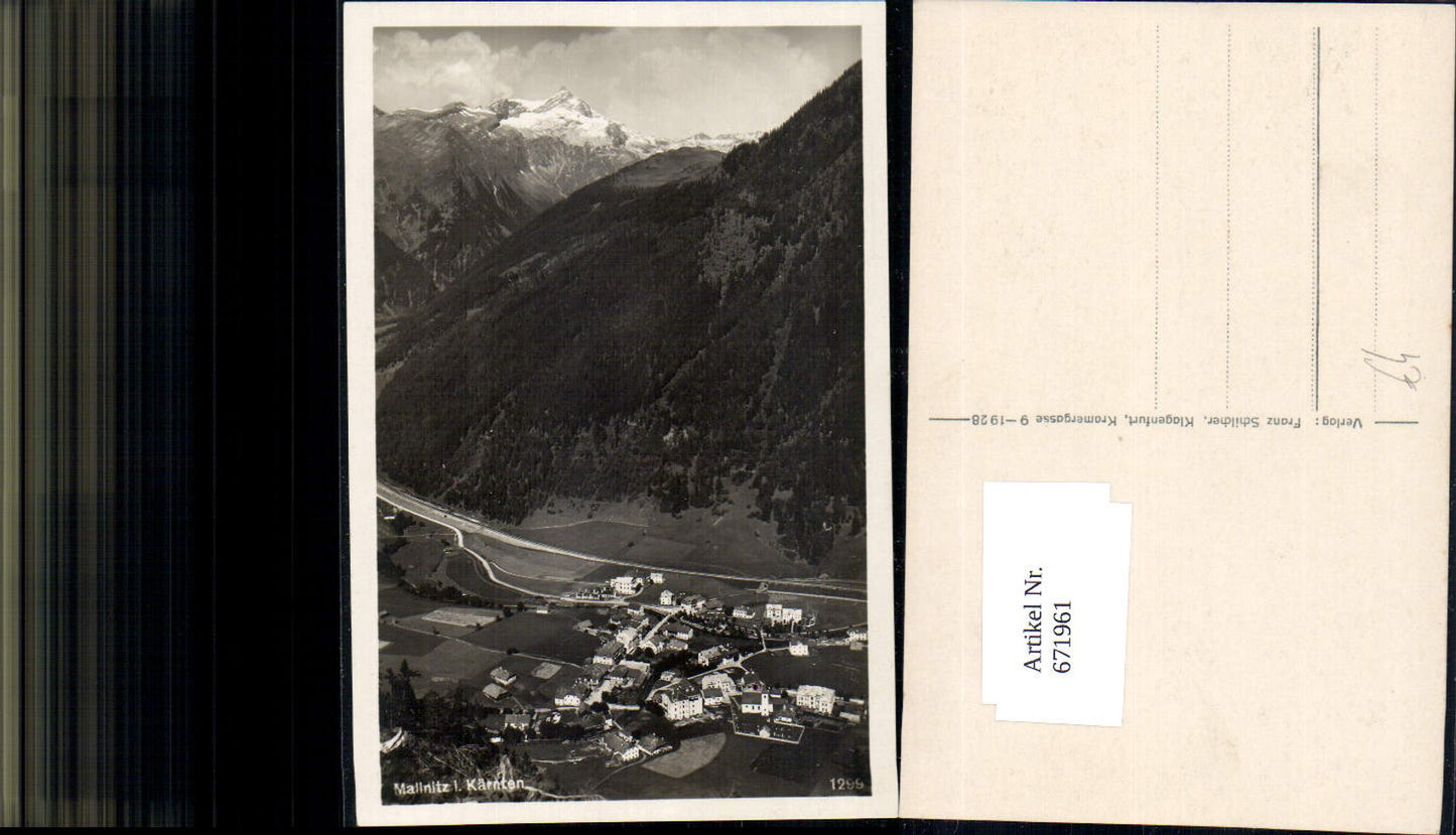 671961,Mallnitz Ansicht