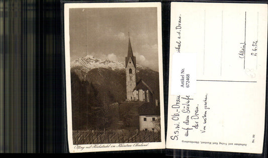 672468,Oberdrauburg Ötting mit Hochstadel
