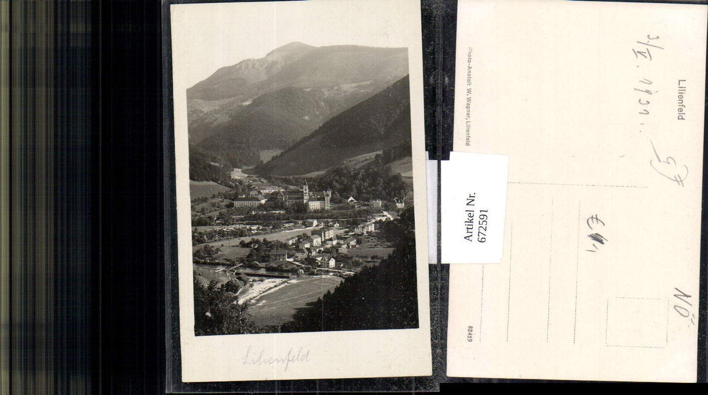 672591,Foto Ak Lilienfeld Ansicht
