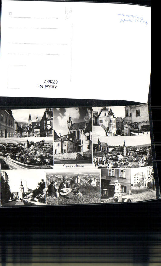 672657,Mehrbild Ak Krems a. d. Donau Ansichten