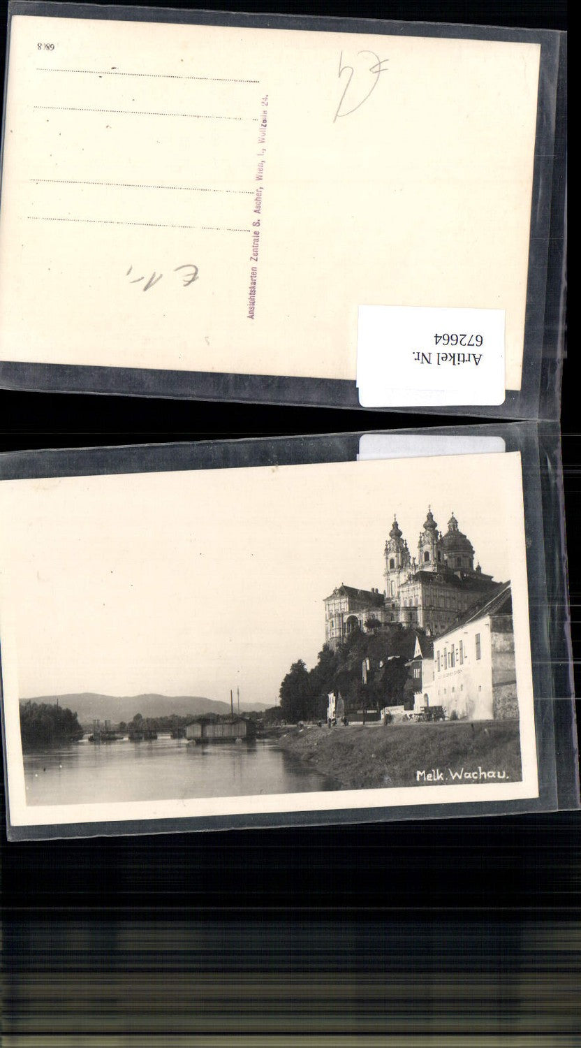 672664,Foto Ak Stift Melk Wachau