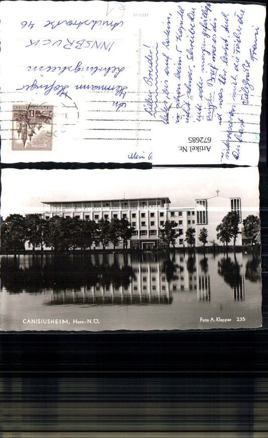 672685,Foto Ak Horn Spätberufenenseminar Canisiusheim