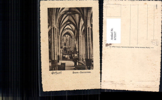 673317, Erfurt Cathedral Interior