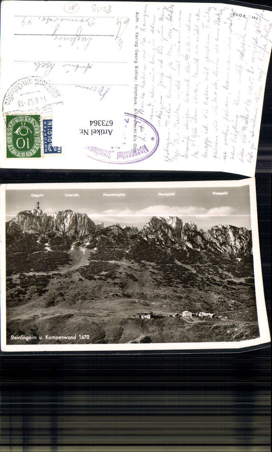 673364,Aschau im Chiemgau Kampenwand u. Steinlingalm