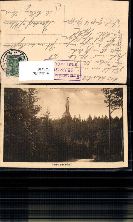 673416,Detmold Hermannsdenkmal