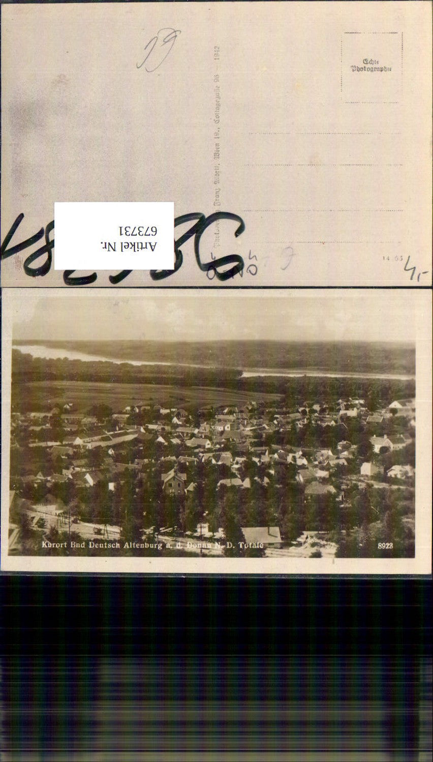 673731,Foto Ak Bad Deutsch-Altenburg Totale
