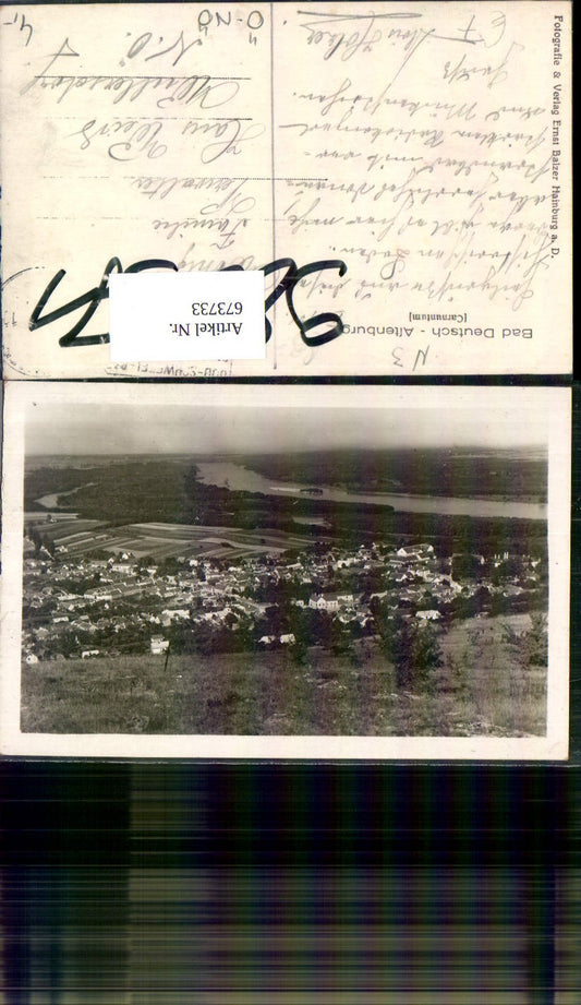 673733,Foto Ak Bad Deutsch-Altenburg Totale