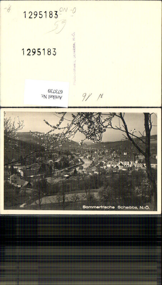 673739,Foto Ak Scheibbs Ansicht
