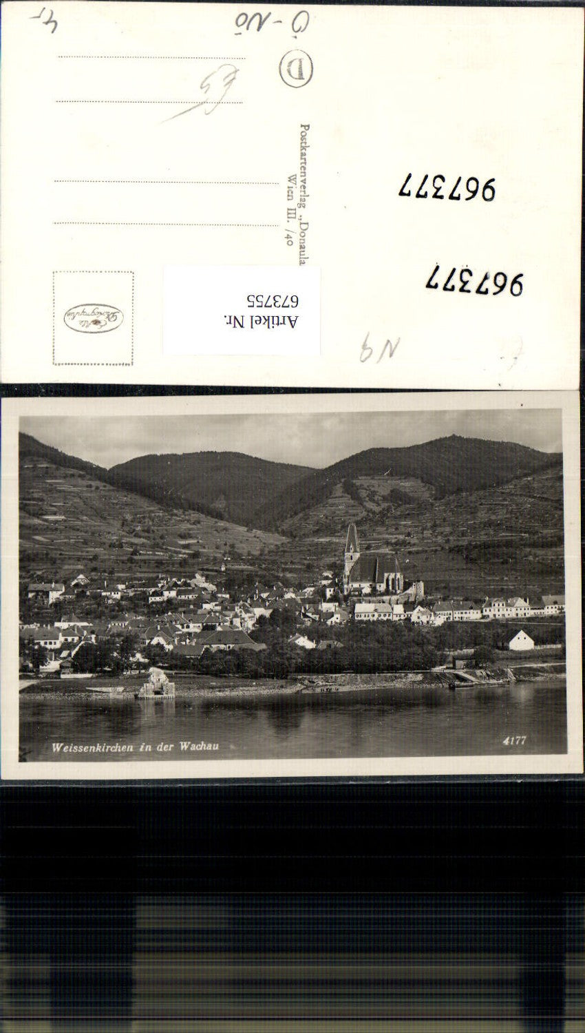 673755,Foto Ak Weißenkirchen in der Wachau