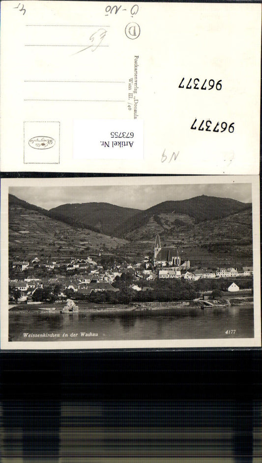 673755,Foto Ak Weißenkirchen in der Wachau