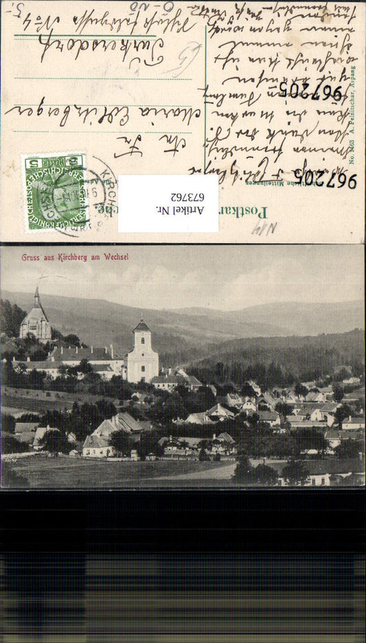673762, Greetings from Kirchberg a. Wechsel
