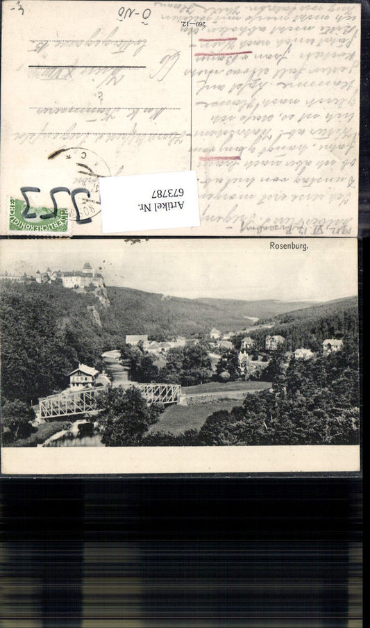 673787,Foto Ak Rosenburg Rosenburg-Mold