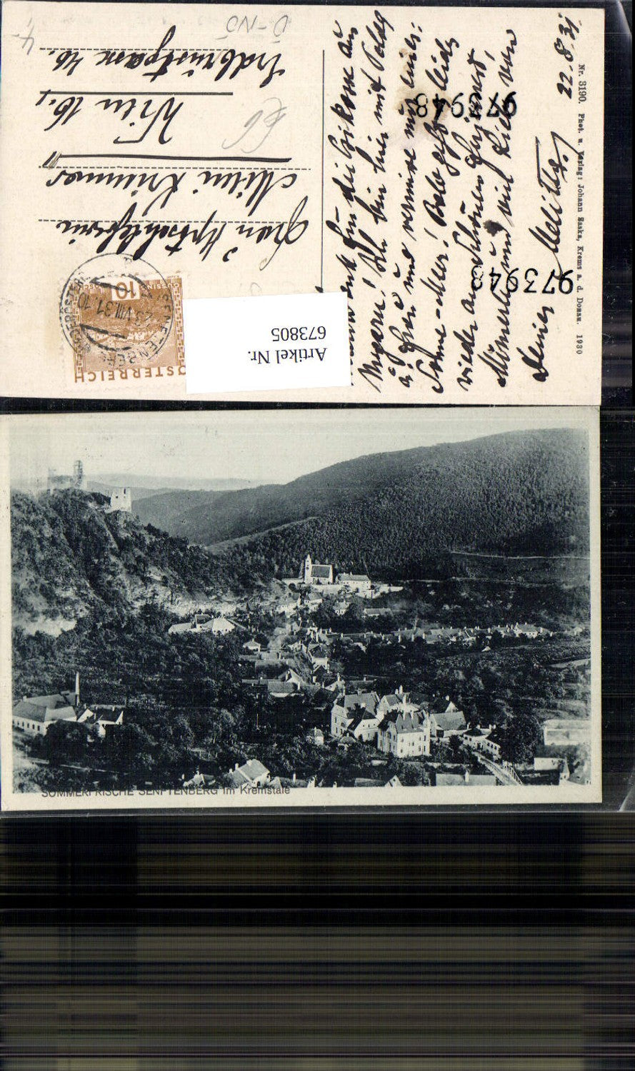 673805,Senftenberg i. Kremstale