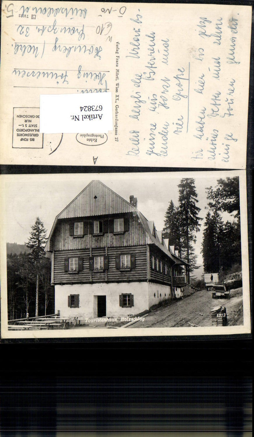 673824,Foto Ak Ulrichsberg Touristenhaus Holzschlag