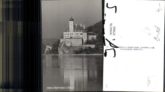 673842,Foto Ak Schloss Schönbühel a. d. Donau Schönbühel-Aggsbach