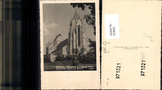 673852,Foto Ak Bad Deutsch-Altenburg Kirche