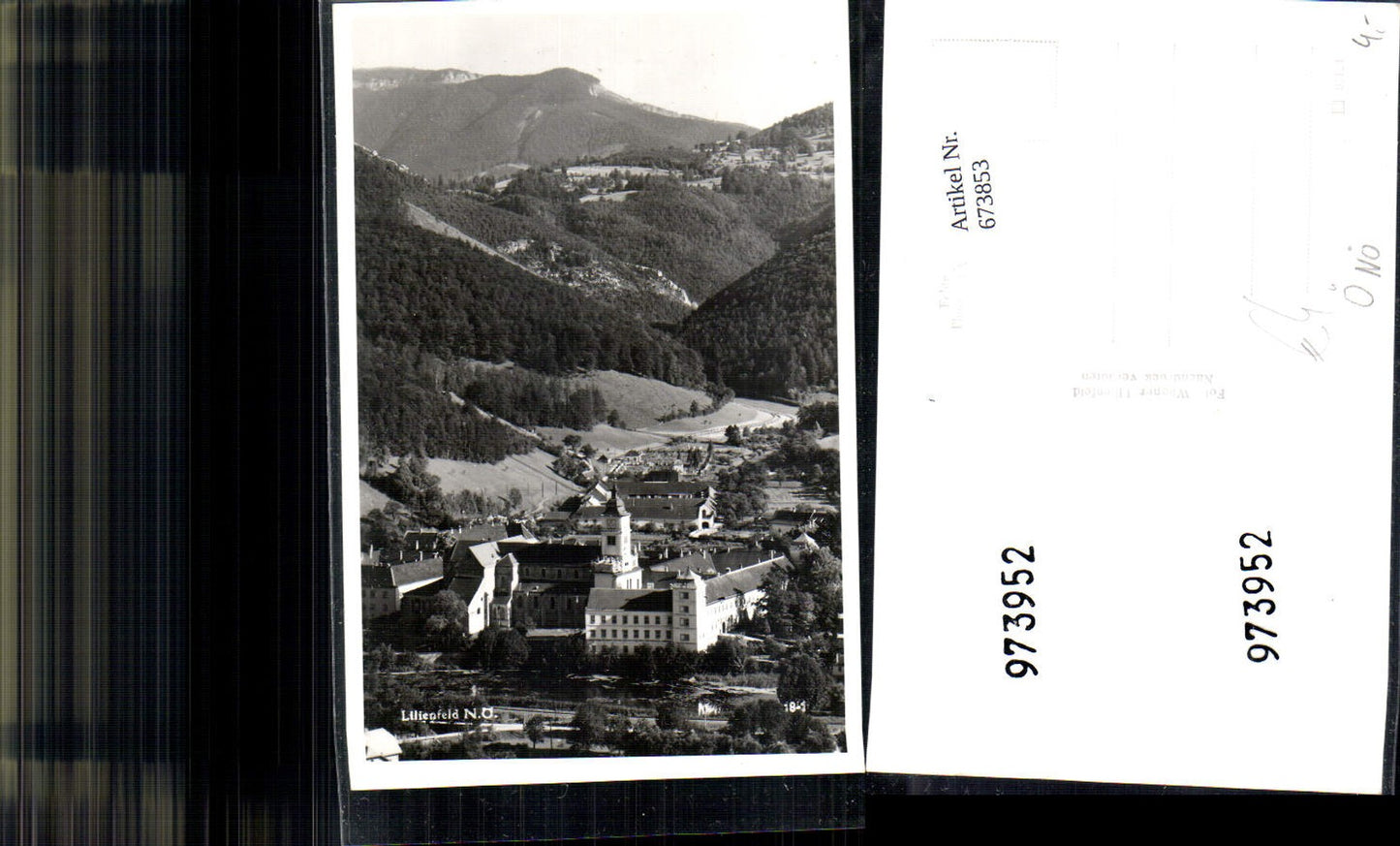 673853,Foto Ak Lilienfeld Ansicht