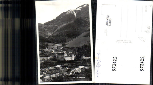 673862,Foto Ak Lilienfeld Ansicht mit Stift