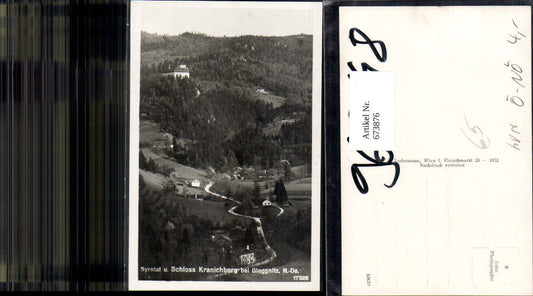 673876, Photo Ak Burg Kranichberg Kirchberg am Wechsel