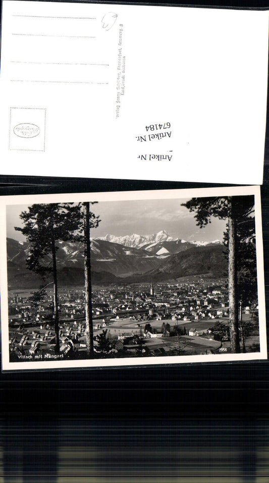 674184,Villach m. Mangart