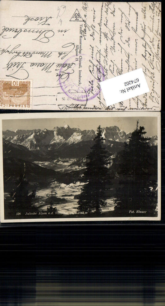 674202,Villach Villacheralpe Bleiberg