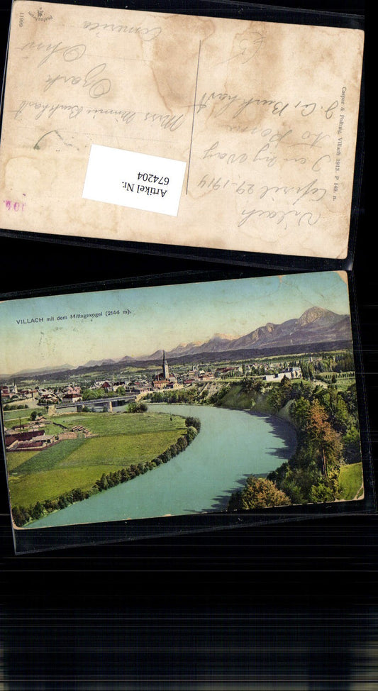 674204,Villach m. Mittagskogel