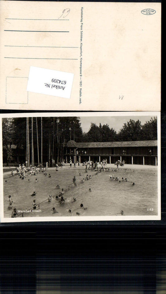 674209,Villach Warmbad Freibad Bad