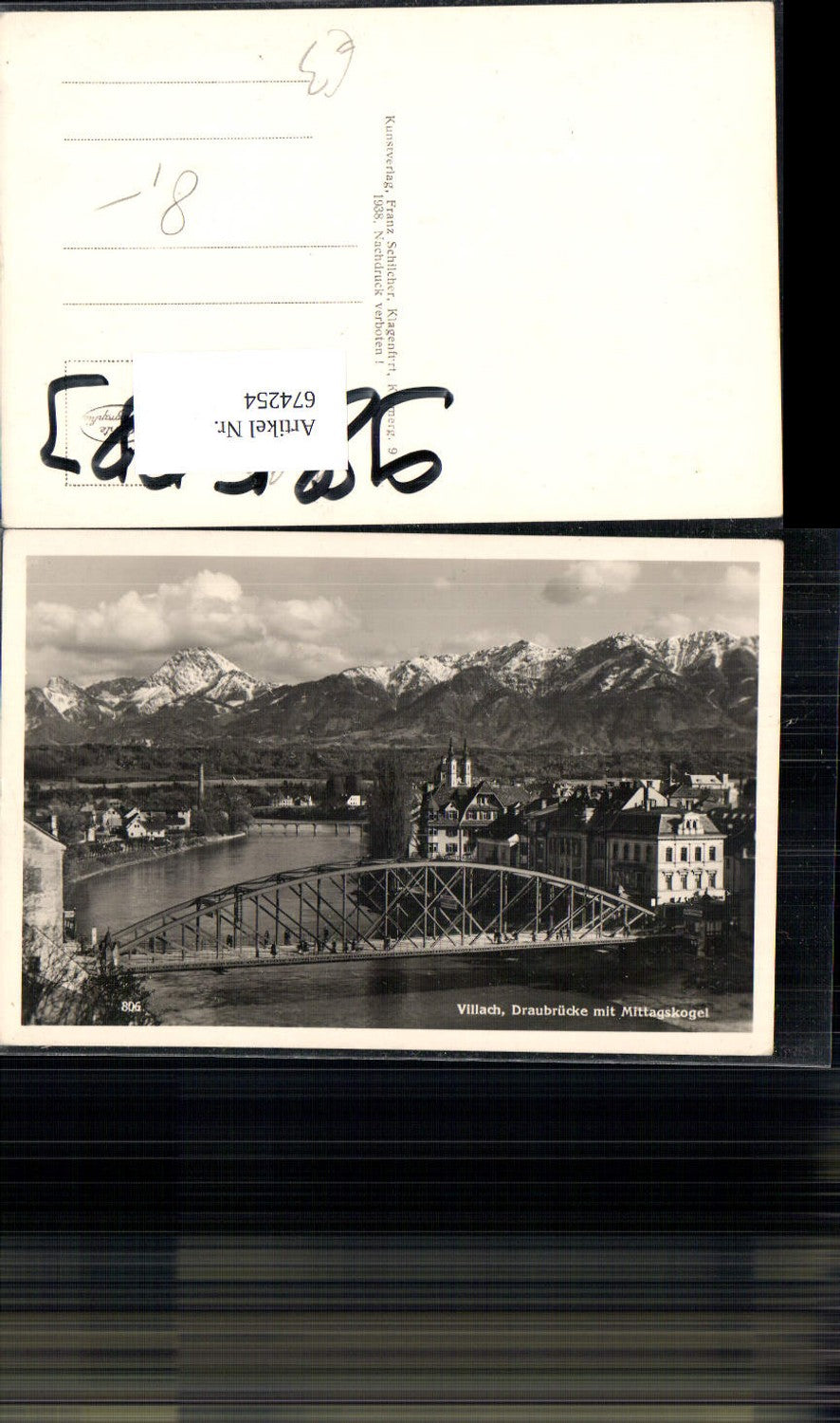 674254,Villach Brücke
