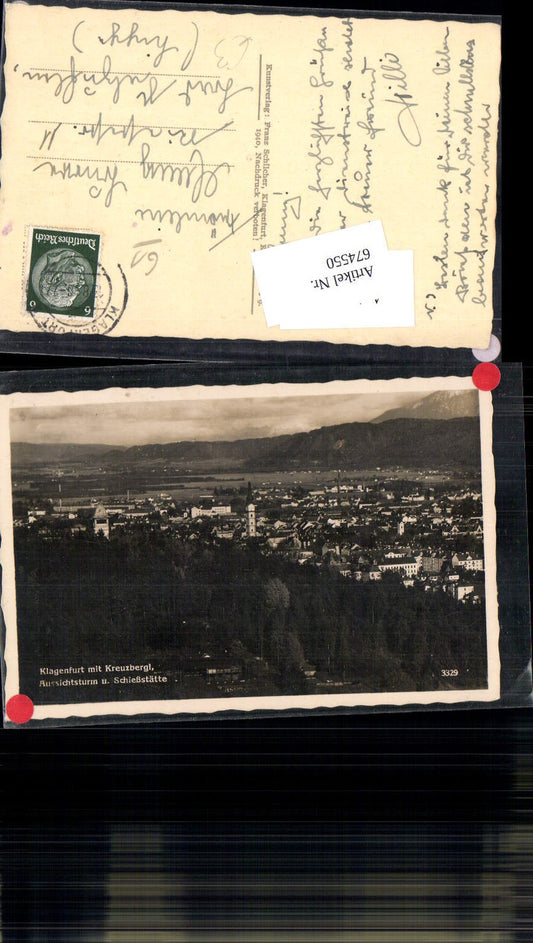 674550,Klagenfurt Schießstätte Aussichtsturm Turm