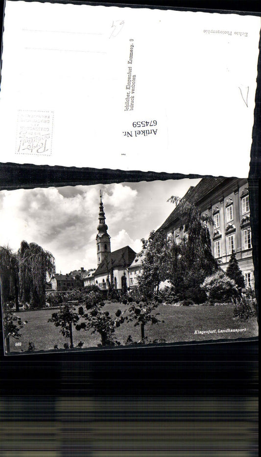 674559,Klagenfurt Landhauspark Landhaus