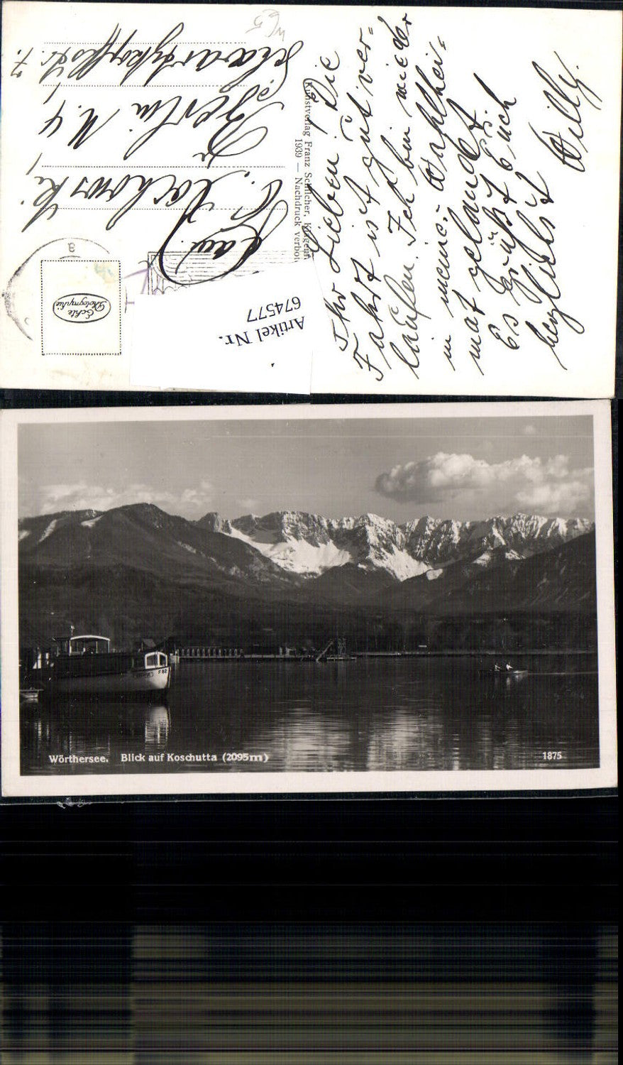 674577,Klagenfurt Boot Kärnten am Wörthersee