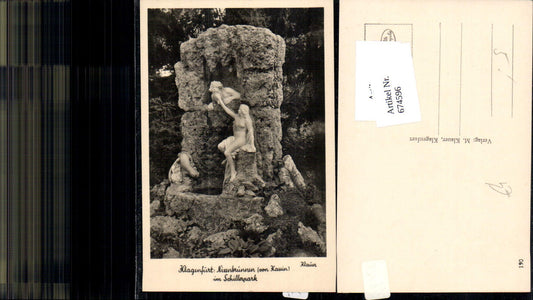 674596,Klagenfurt Nixenbrunnen Brunnen Schillerpark pub Foto Klauer 190