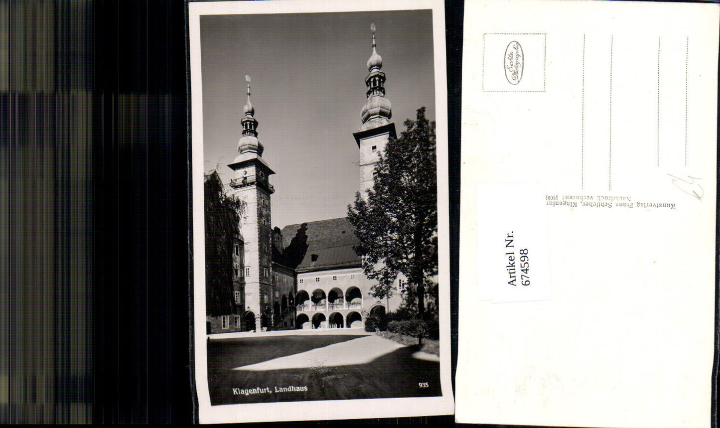 674598,Klagenfurt Landhaus