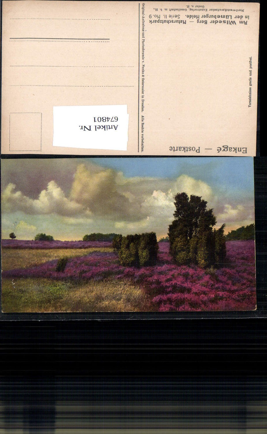 674801,Lüneburger Heide Wilsede Berg