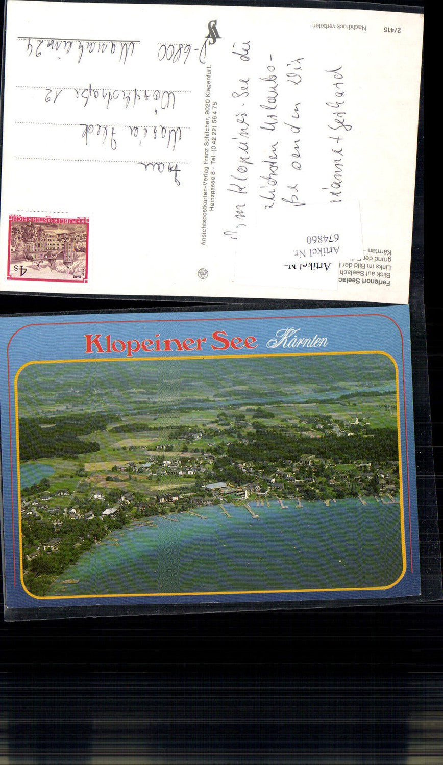 674860,Klopeinersee St. Kanzian am Klopeiner See