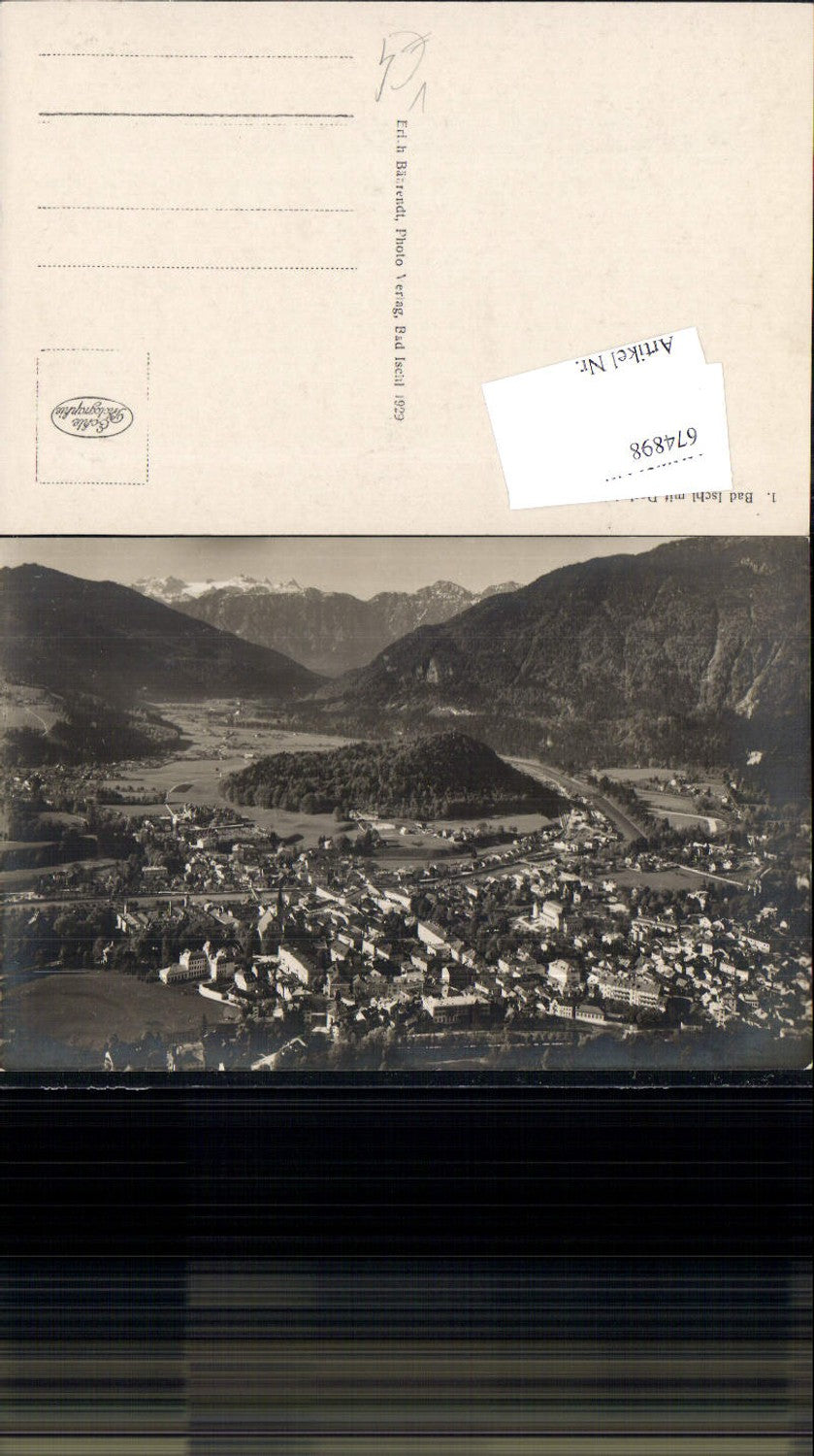 674898,Bad Ischl Salzkammergut pub Erich Bährendt 1