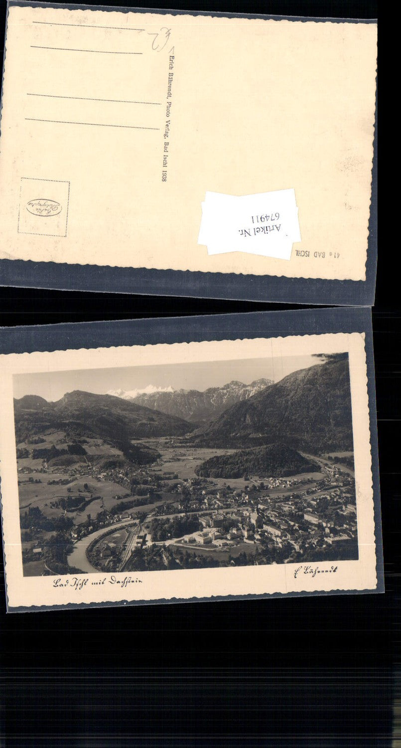 674911,Bad Ischl Salzkammergut pub Erich Bährendt 41a