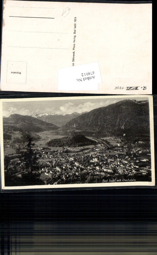 674912,Laufen bei Bad Ischl Salzkammergut pub F.E. Brandt 731