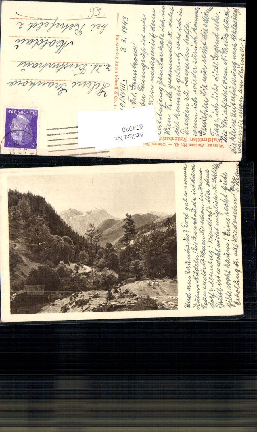 674920,Bad Ischl Salzkammergut Rettenbach Rettenbachtal