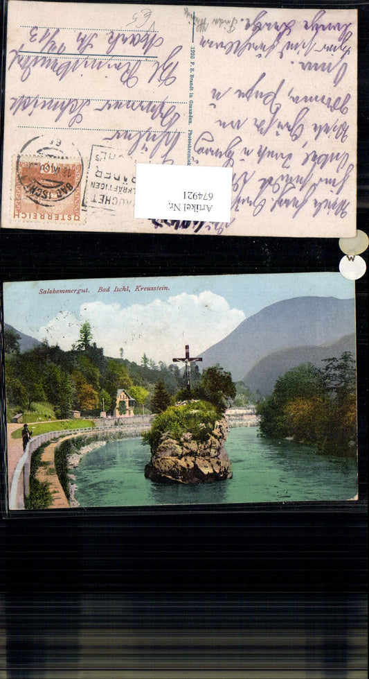 674921,Bad Ischl Salzkammergut Kreuzstein pub F.E. Brandt 200