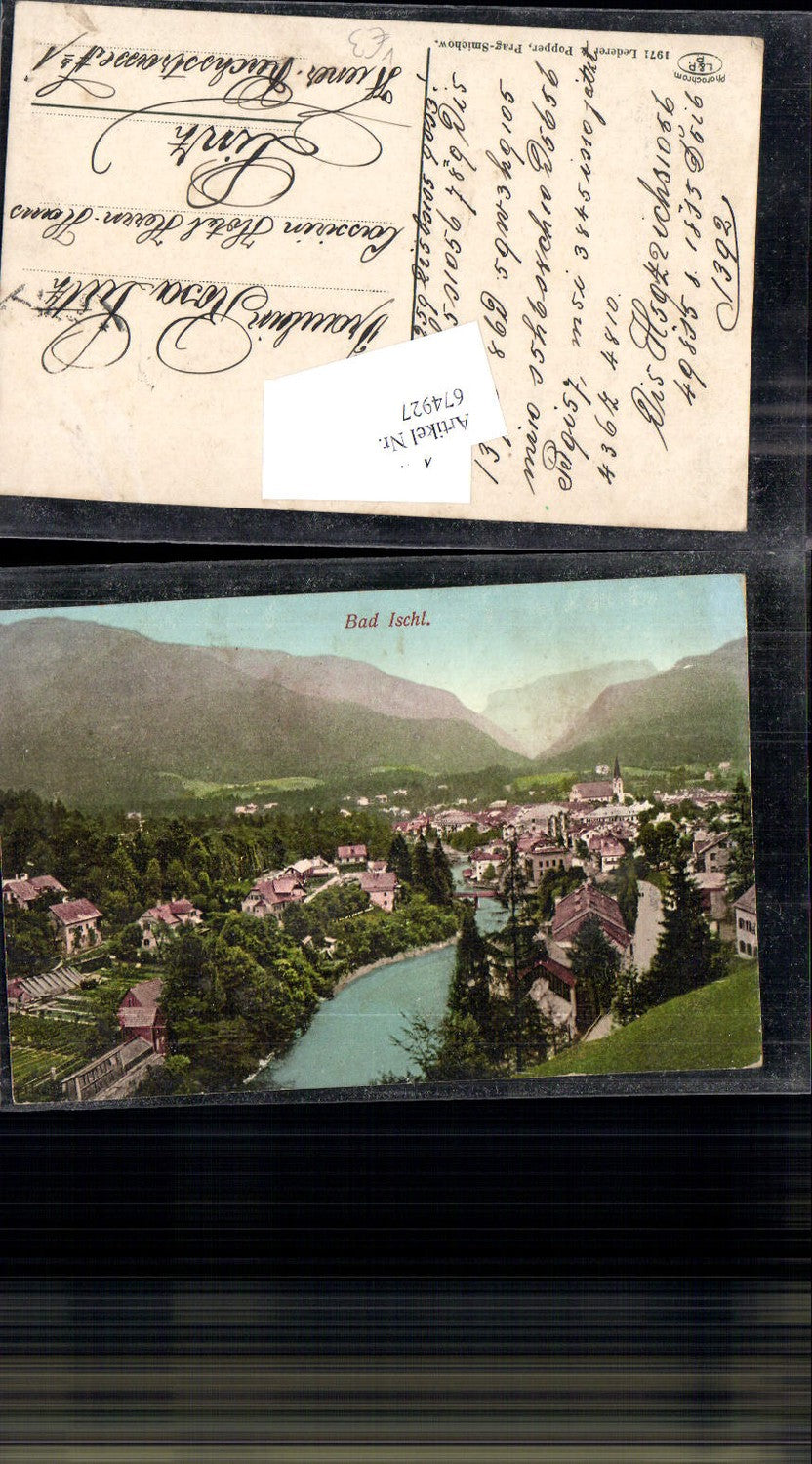 674927,Bad Ischl Salzkammergut pub Lederer & Popper 1971