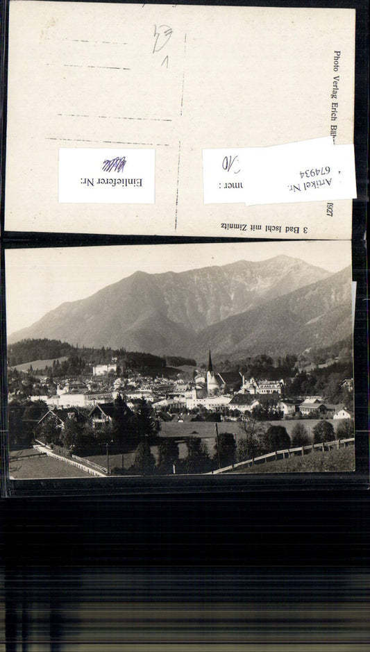 674934,Bad Ischl Salzkammergut pub Erich Bährendt 3