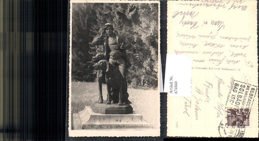 674949,Bad Ischl Salzkammergut Jagdgruppe im Stadtpark