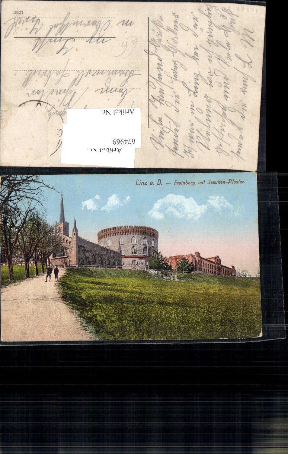 674969,Linz an der Donau Freinberg Jesuiten Kloster