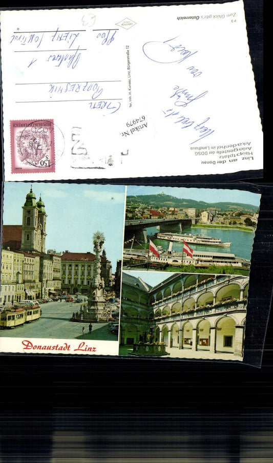 674979,Linz an der Donau Dampfer Budapest