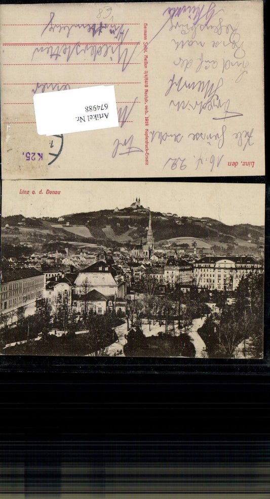 674988,Linz an der Donau Pöstlingberg Detail in der Stadt
